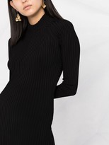Thumbnail for your product : Dion Lee Ribbed-Knit Fitted Dress