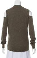 Thumbnail for your product : Veronica Beard Off-The-Shoulder Cashmere Sweater