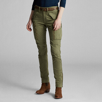 Double RL Ralph Lauren Stretch Skinny Cargo Pant - ShopStyle