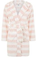 Thumbnail for your product : New Look Teens Pink Stripe Dressing Gown