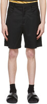 Thumbnail for your product : Cornerstone Black Wool Shorts