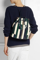 Thumbnail for your product : Elizabeth and James Cynnie patchwork snake-effect leather backpack