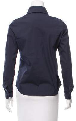 Christian Dior Button-Up Long Sleeve Top