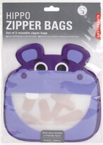 Thumbnail for your product : Kikkerland Hippo Zipper Bags