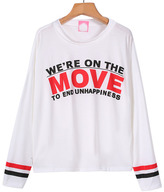 Thumbnail for your product : Möve Print Crop Sweatshirt