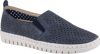 Easy Street Shoes Fresh (Navy) Women's Shoes