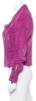 Thumbnail for your product : Barbara Bui Suede Biker Jacket