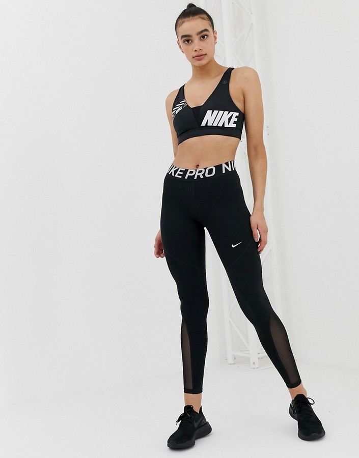 Nike Training Nike Pro Training leggings in black - ShopStyle Activewear