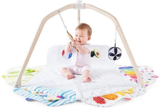 The Play Gym by Lovevery; Stage-Based Developmental Activity Gym & Play Mat for Baby to Toddler