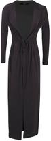 Thumbnail for your product : boohoo Eve Slinky Maxi Duster Trench