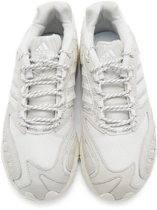 adidas White Torsion TRDC Sneakers