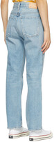 Thumbnail for your product : Citizens of Humanity Blue Daphne High-Rise Stovepipe Jeans
