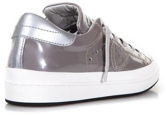 Philippe Model Patent Leather Low-top Sneakers