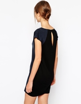 Thumbnail for your product : Warehouse Plunge T-Shirt Dress