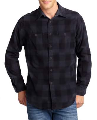 Tailor Vintage Mens 2 in 1 Reversible Button Down Shirt (M, )