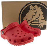 Thumbnail for your product : Crocs red classic unisex junior