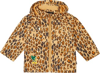 Abbigliamento Abbigliamento unisex bimbi Giacconi e cappotti Outbrook Animal Print Faux Fur Full Zip Jacket Ragazze Taglia 14 Colletto Marrone Nero 