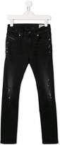 Thumbnail for your product : Diesel Kids distressed skinny jeans