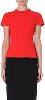 Thumbnail for your product : Roland Mouret Cymatia panelled top
