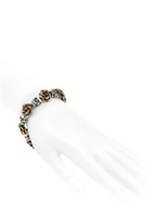 Thumbnail for your product : Manuel Bozzi Skull & Roses Bracelet