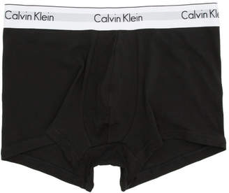 Calvin Klein Underwear Two-Pack Black Low-Rise Boxer Briefs