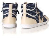 Thumbnail for your product : Veja Navy Canvas SPMA Toile Hi-Tops
