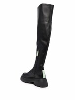 Thumbnail for your product : Grey Mer Knee-High Leather Boots