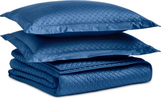 Charter Club Damask Quilted Cotton 3-Pc. Coverlet Set, Full/Queen, Created for Macy's