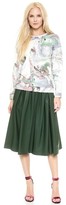 Thumbnail for your product : MSGM Faux Leather Full Skirt