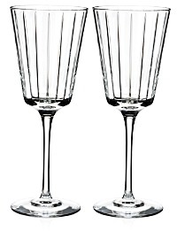 Rogaska Avenue White Wine Glass, Set of 2