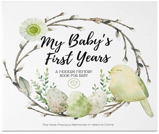 KeaBabies Wonderland Baby Milestone Book