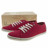 Thumbnail for your product : Fred Perry womens pink phoenix vi canvas trainers