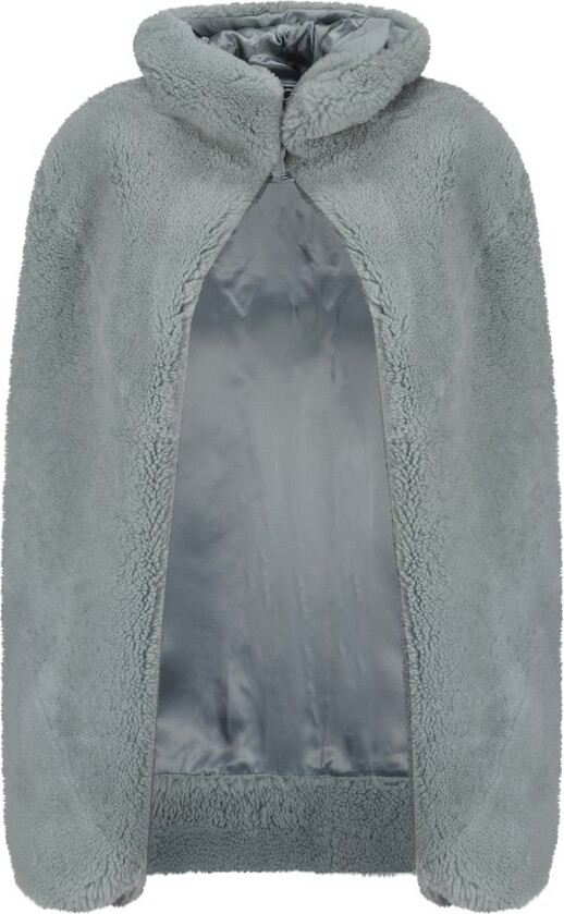 Rick Owens Fur Hooded Coat