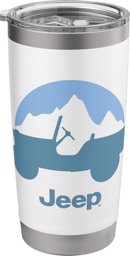 Jeep Willys Mountains Stainless Steel Insulated Tumbler