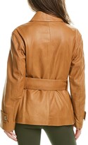 Thumbnail for your product : Vince Leather Safari Jacket