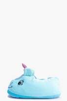 Thumbnail for your product : boohoo Unicorn Novelty Slippers