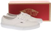 Thumbnail for your product : Vans Mens White Authentic Trainers