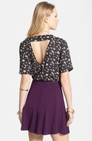 Thumbnail for your product : Lily White Skater Skirt (Juniors) (Online Only)