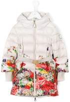 Thumbnail for your product : MonnaLisa floral print padded coat