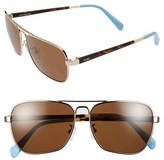 Thumbnail for your product : Toms 58mm Aviator Sunglasses