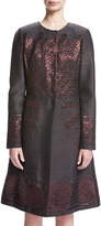 St. John Collection Shavari Jacquard Topper Jacket
