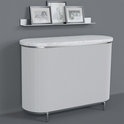 Designs of Distinction® Furniture Findings 1/4" Deep Double Bead Tambour - (12"W x 48"L)