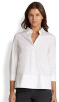 Thumbnail for your product : 9 15 Poplin Collared Full Blouse
