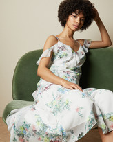 Thumbnail for your product : Ted Baker MEEYAH Pergola ruffle detail cami