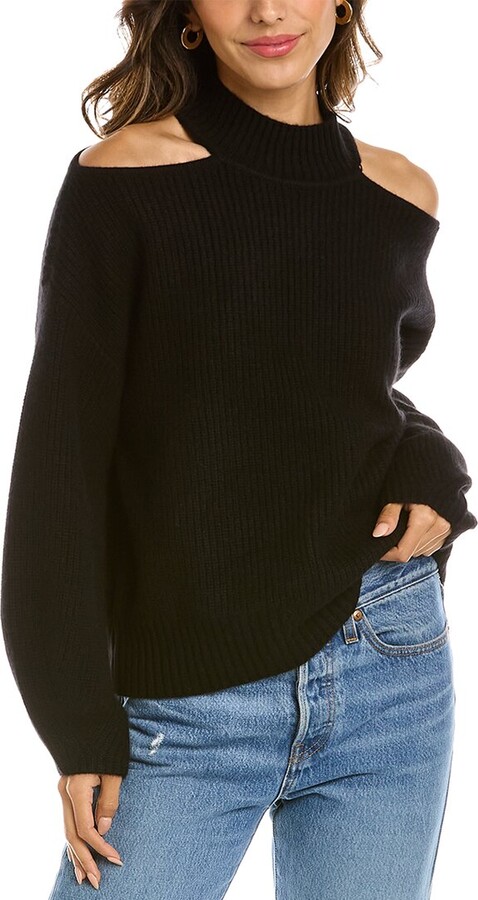 Design History Cutout Cashmere Sweater - ShopStyle