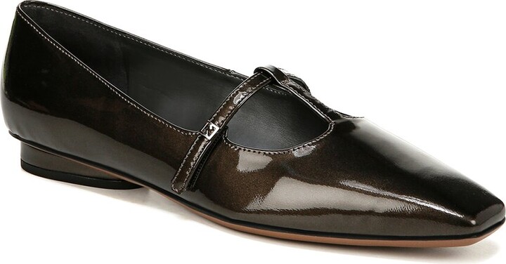 Carmela Leather Flat