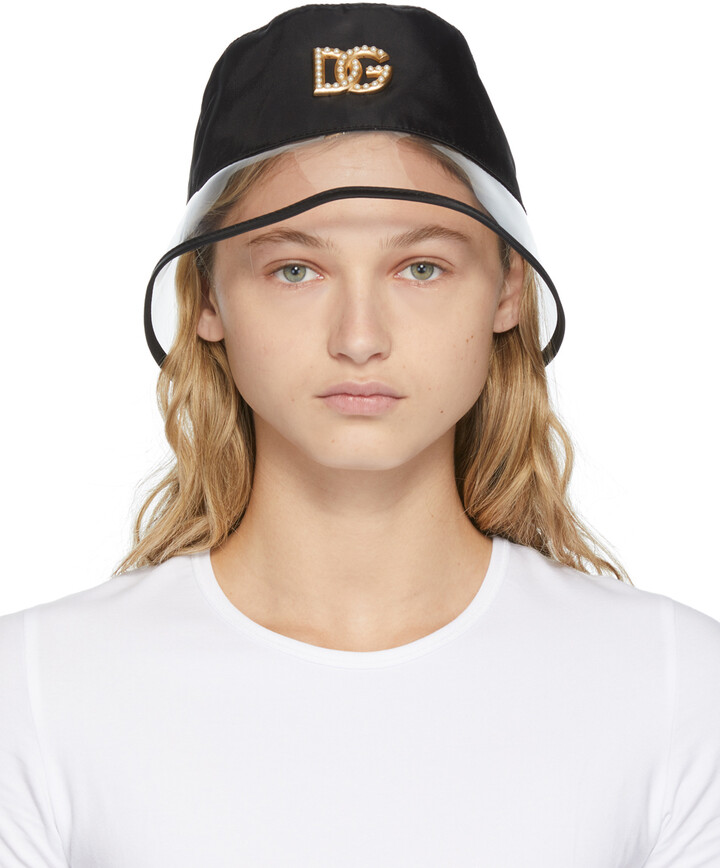 Dolce&Gabbana Logo Denim Patchwork Bucket Hat