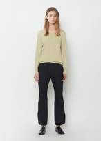 Thumbnail for your product : Margaret Howell Long Sleeve Cashmere Crewneck Soapstone