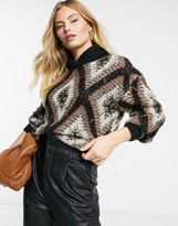 Thumbnail for your product : Vila jumper in multi print