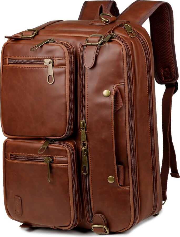 Harber London Leather Commuter Backpack Best Laptop Backpacks For